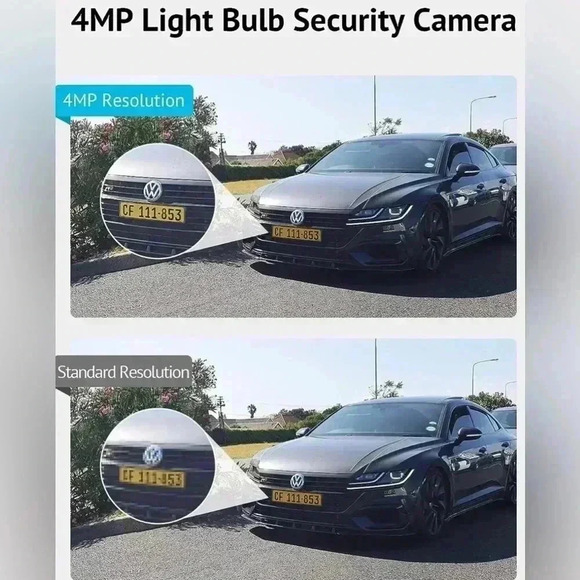 🆕  HD WI-FI Smart Light Bulb Wireless Camera NWT - Picture 5 of 7